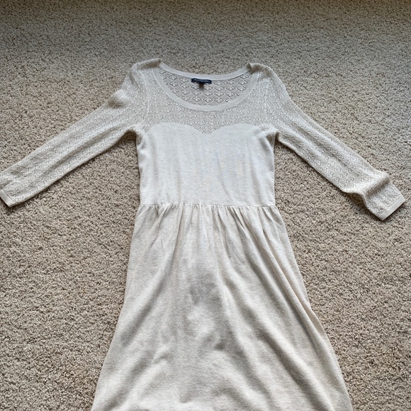 Long sleeve sweater dress - Picture 4 of 5